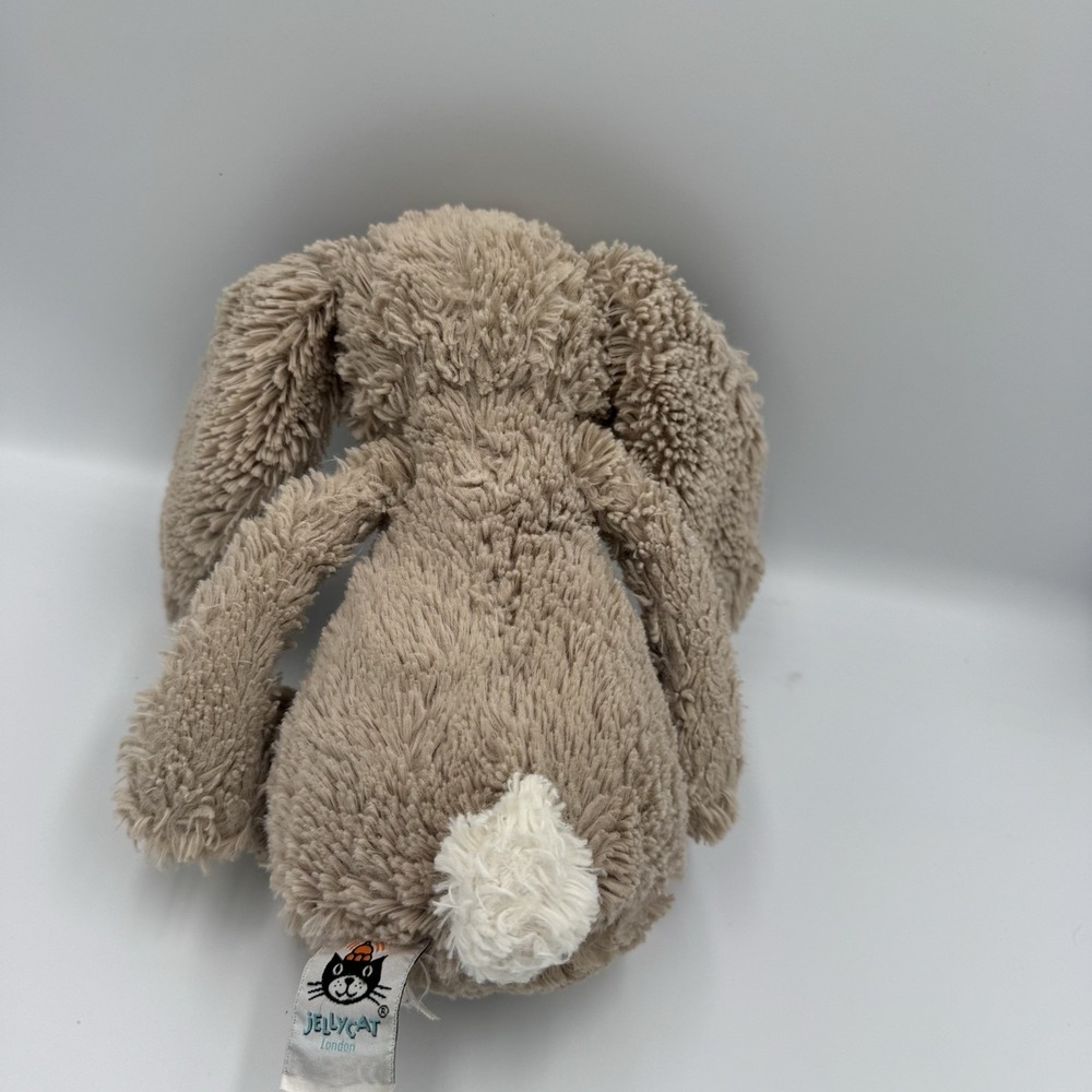 Jellycat Bashful Beige Bunny Plush Stuffed Animal 13" - Picture 2 of 3